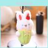 Portachiavi Animale di Peluche con Imbottitura in Cotone PP per Regalo per Bambini e Decorazione Borsa