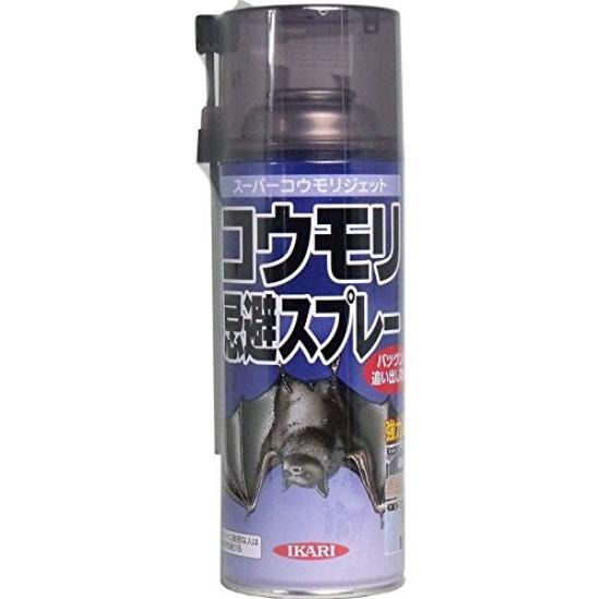 Ikari Super Bat Jet Bat Repellent 420ml Spray Into Bat Habitats To Repel Them Spray, (x 1) -