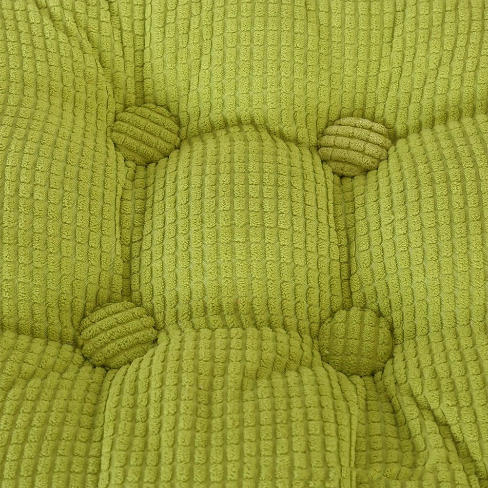 Chair Cushion Tatami Corduroy Round Soft Seat Pad For Car Home Kitchen Garden Dining Room Office