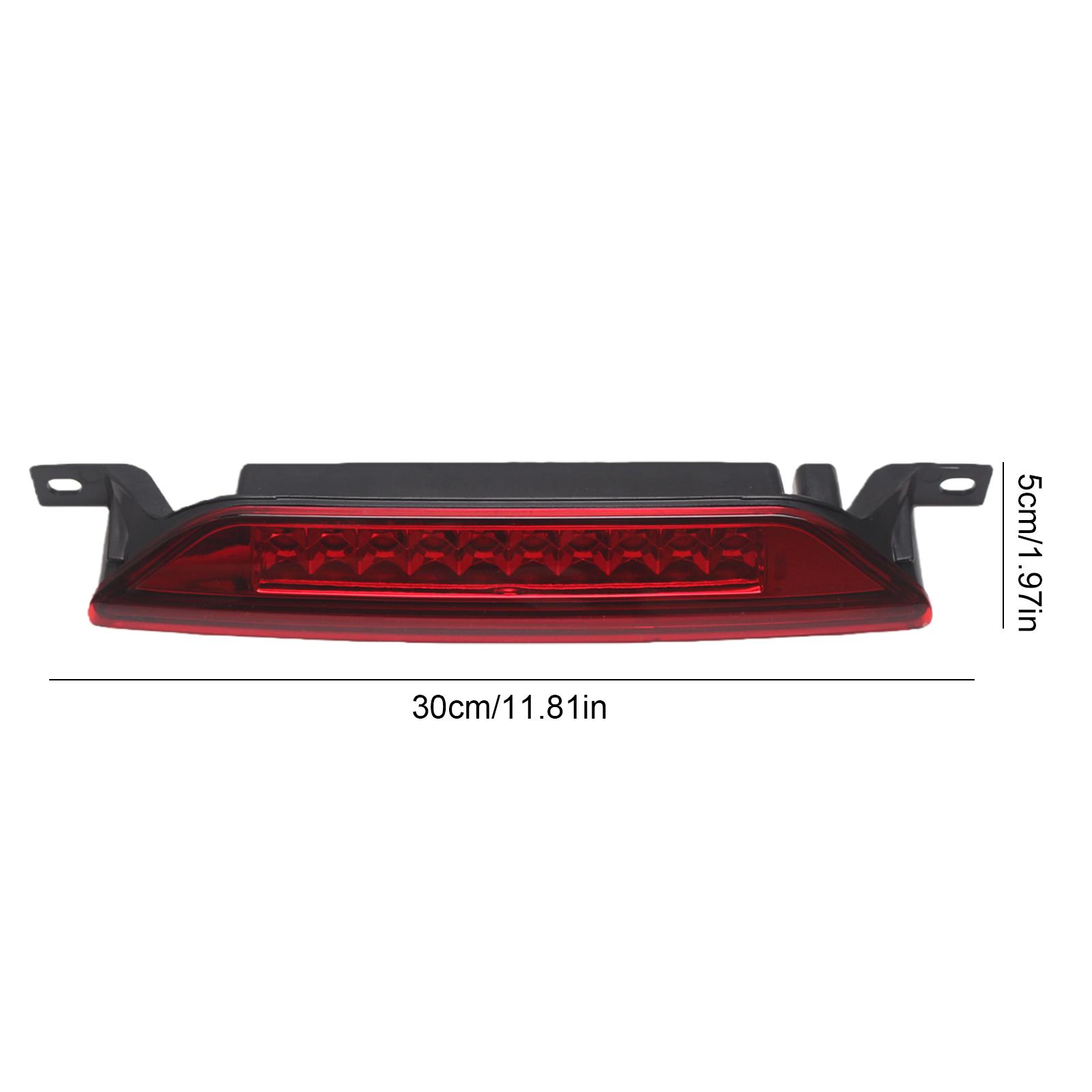 

High Mount Stop Lamp Third Brake Light for Jeep Compass 07-16 Grand Cherokee 11-21 for Dodge Caliber 07-12 Durango 11-20 червоний