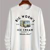Crew Neck Sweatshirt, Ideal for Winter Commute & Gatherings