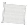 Retractable Baby Gate for Stairs, Extendable Safety Gate with Dual Lock System, Pet Gates for Doorways, Hardware
