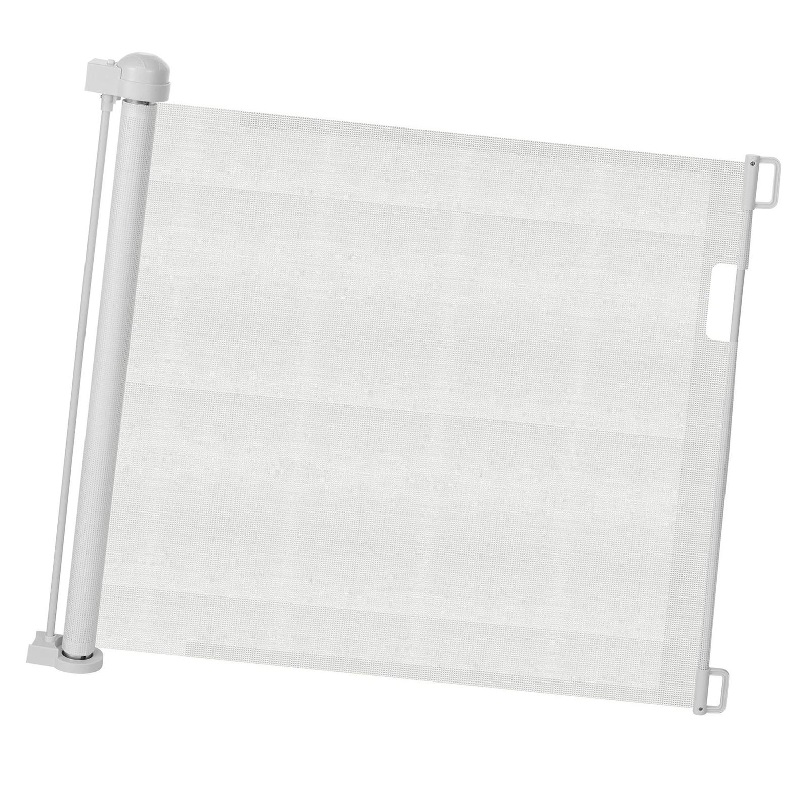 

Retractable Baby Gate for Stairs, Extendable Safety Gate with Dual Lock System, Pet Gates for Doorways, Hardware белый