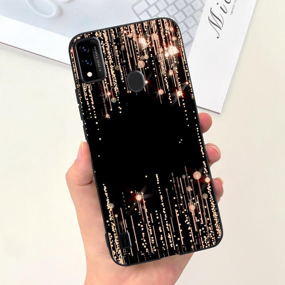 For ZTE Blade A51 Case BladeA71 Cute Astronauts Cartoon Cover Soft TPU Phone Case For ZTE Blade A71 A7030 BladeA51 Fundas Bumper