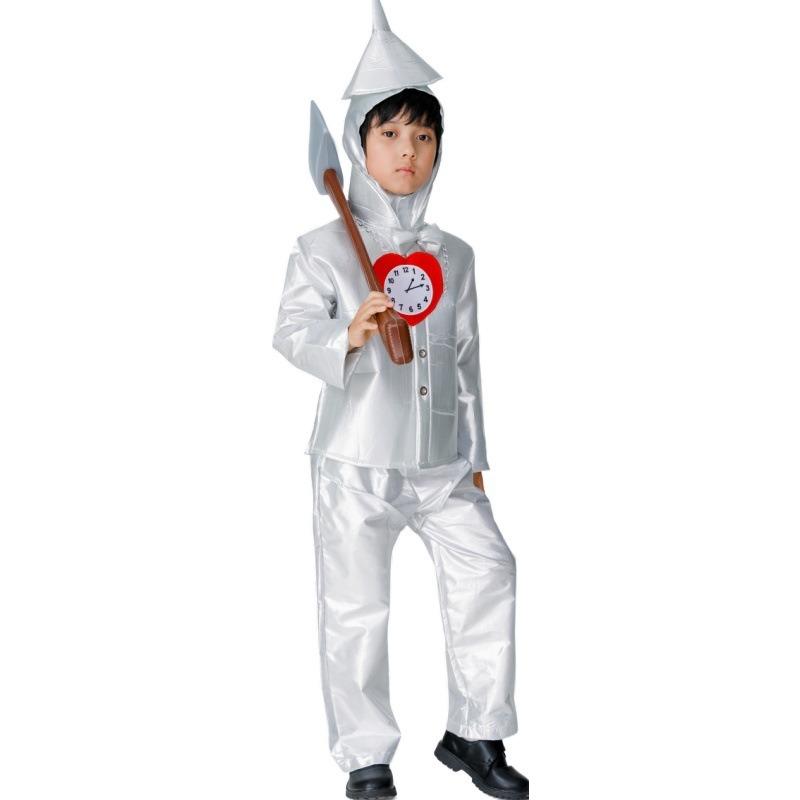 Halloween new play costumes, Tin Man costumes, adult male Iron Man costumes, Wizard of Oz performance stage costumes