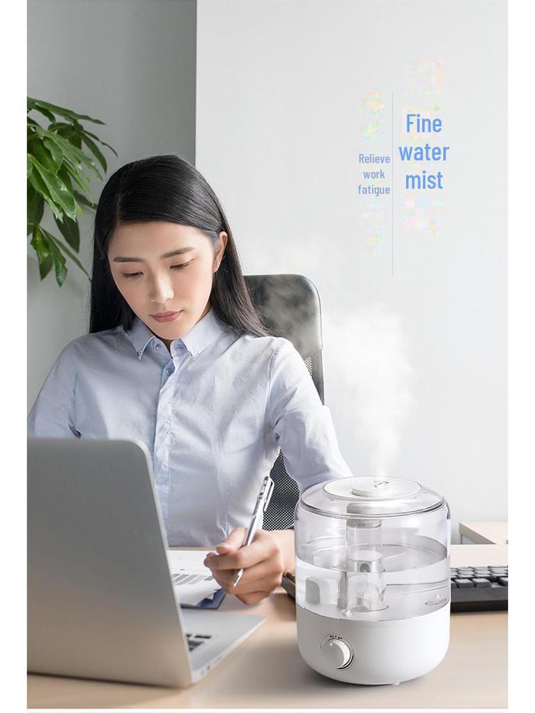 Umidificator silențios cu aromaterapie de mare capacitate pentru dormitor și camera copiilor