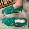 Fashion 2025 Breathable Hollow Out Sports Shoes Women Plus Size Platform Sneakers Woman Concise Slip On Walking Casual Shoes Ladies