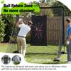 Golf Hitting Net 10x7ft Portable Hitting Nets with Side Barriers & Target Cloth for Backyard Driving Chipping Indoor Outdoor Use