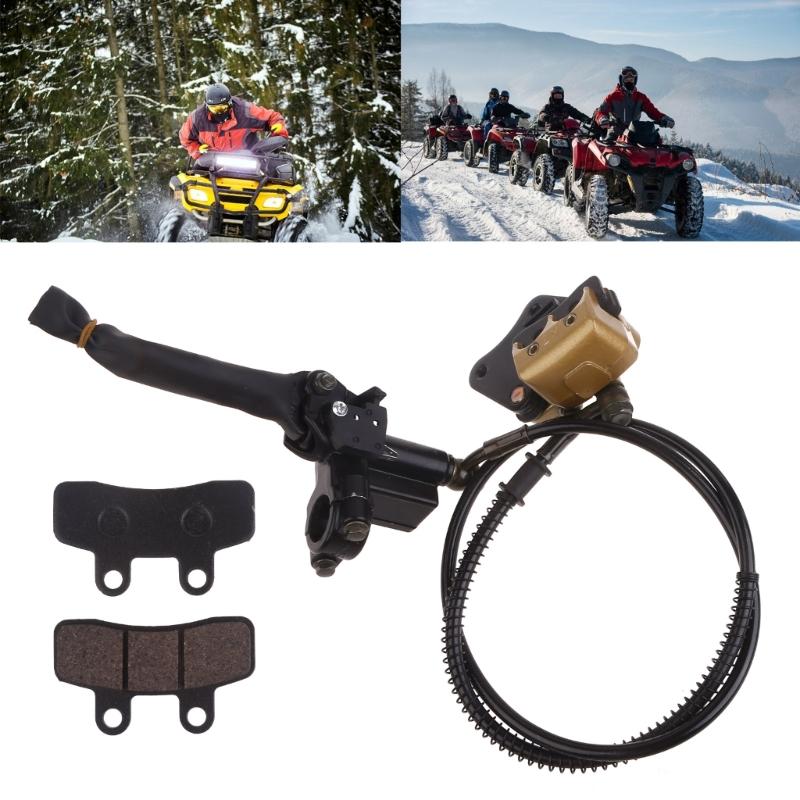 Uppgraderad Bromscylinder för Framskiva med Bromsbelägg för 50cc 70cc 90cc SSR 110cc 125cc AtomikSSR