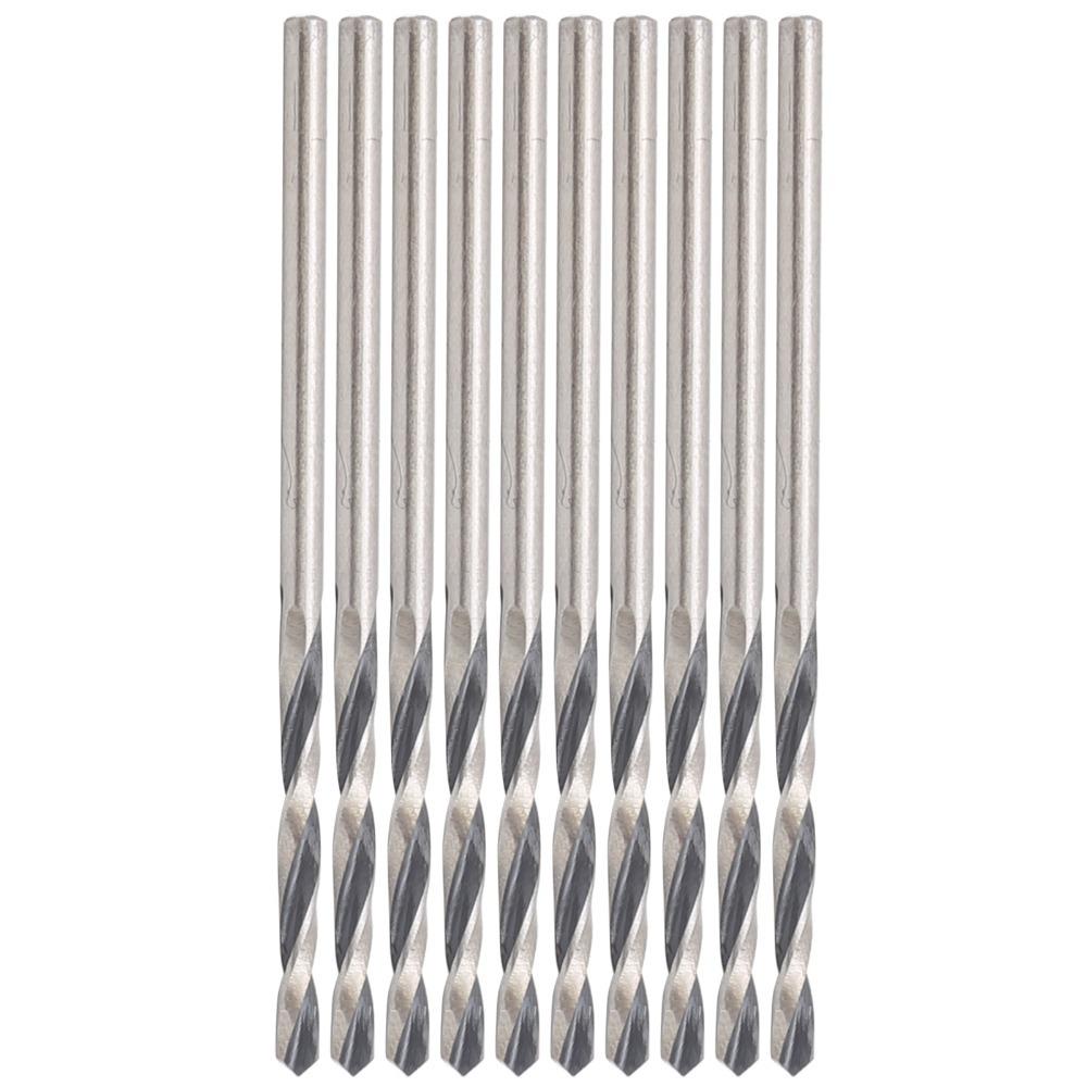 10pcs Micro Size Twist Drill Bit Small Size High Speed Steel 4241 Drill Bit  Industrial Supplies