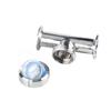 76 89 102 108mm Pipe OD 3" 3.5" 4" Tri Clamp Tee 3 Ways SUS 304  Stainless Steel Sanitary Union Sight Glass Homebrew