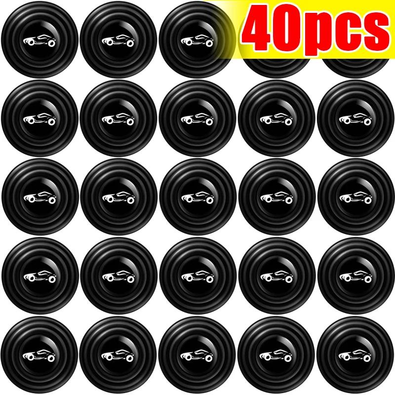 Car Door Shock Absorber Pads Buffer Bumper Anti-collision Shock Absorbing Gasket for Auto Sound Insulation Adhesive Stickers