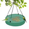 Bird Seed Catcher Tray Diameter Birds Food Catcher Hummingbird Feeder with Hanging Chain for Balcony Backyard Garden Yard