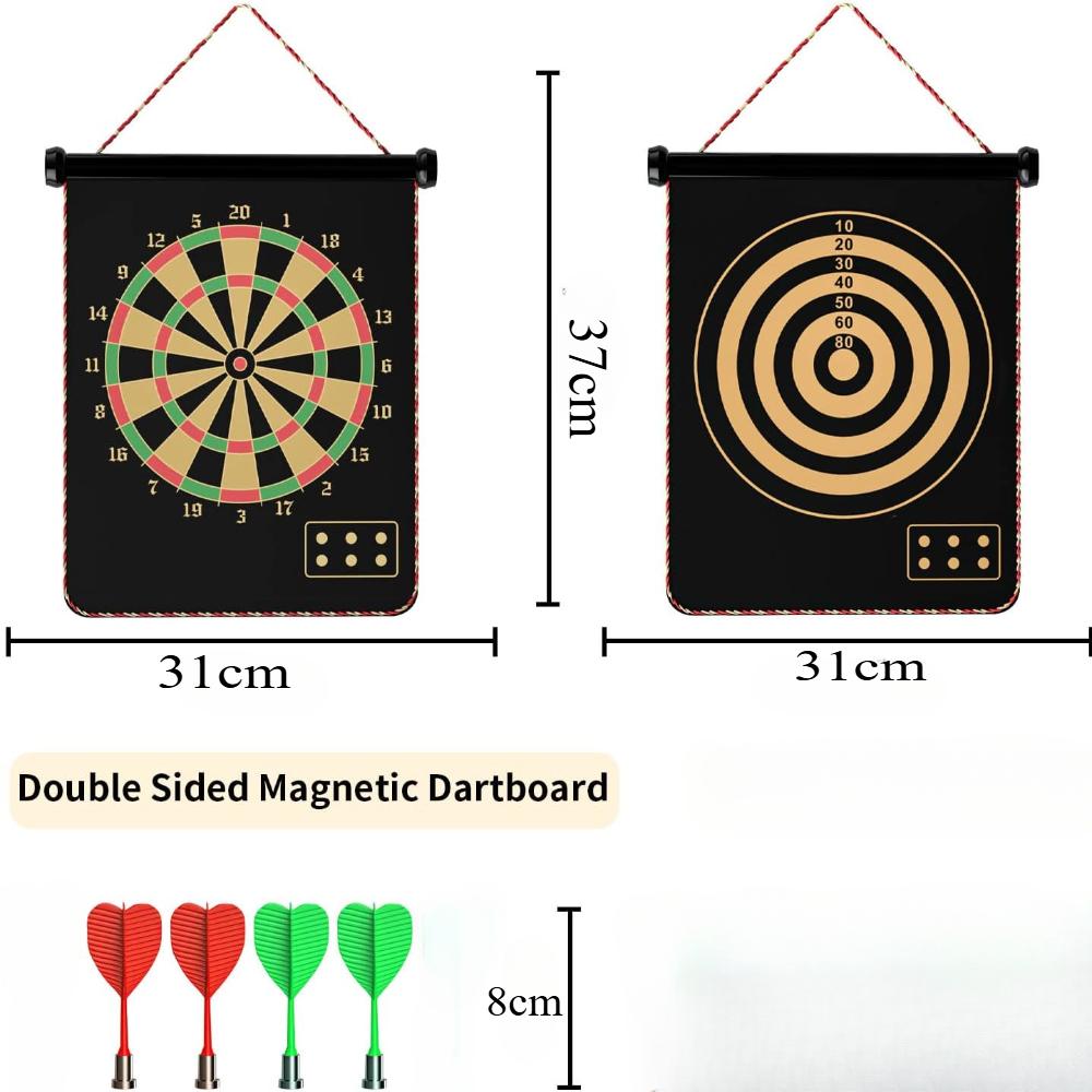 

Магнитная мишень для дартса, игра на открытом воздухе с 4 дротиками
