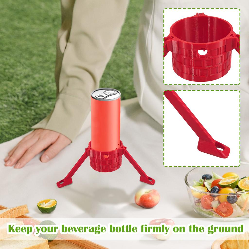 Zewnętrzny Kemping na Pustkowiu Uchwyt na Napoje Narzędzia Zewnętrzne