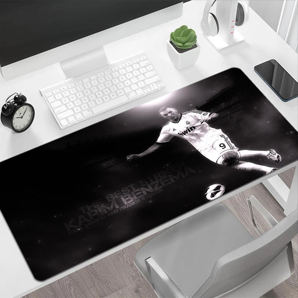Benzema's Best Strike Moment Gaming Mouse Pad Office Mouse Mats Desktop Mouse Pad Non-Slip Rubber Bottom Office Desk Accessory
