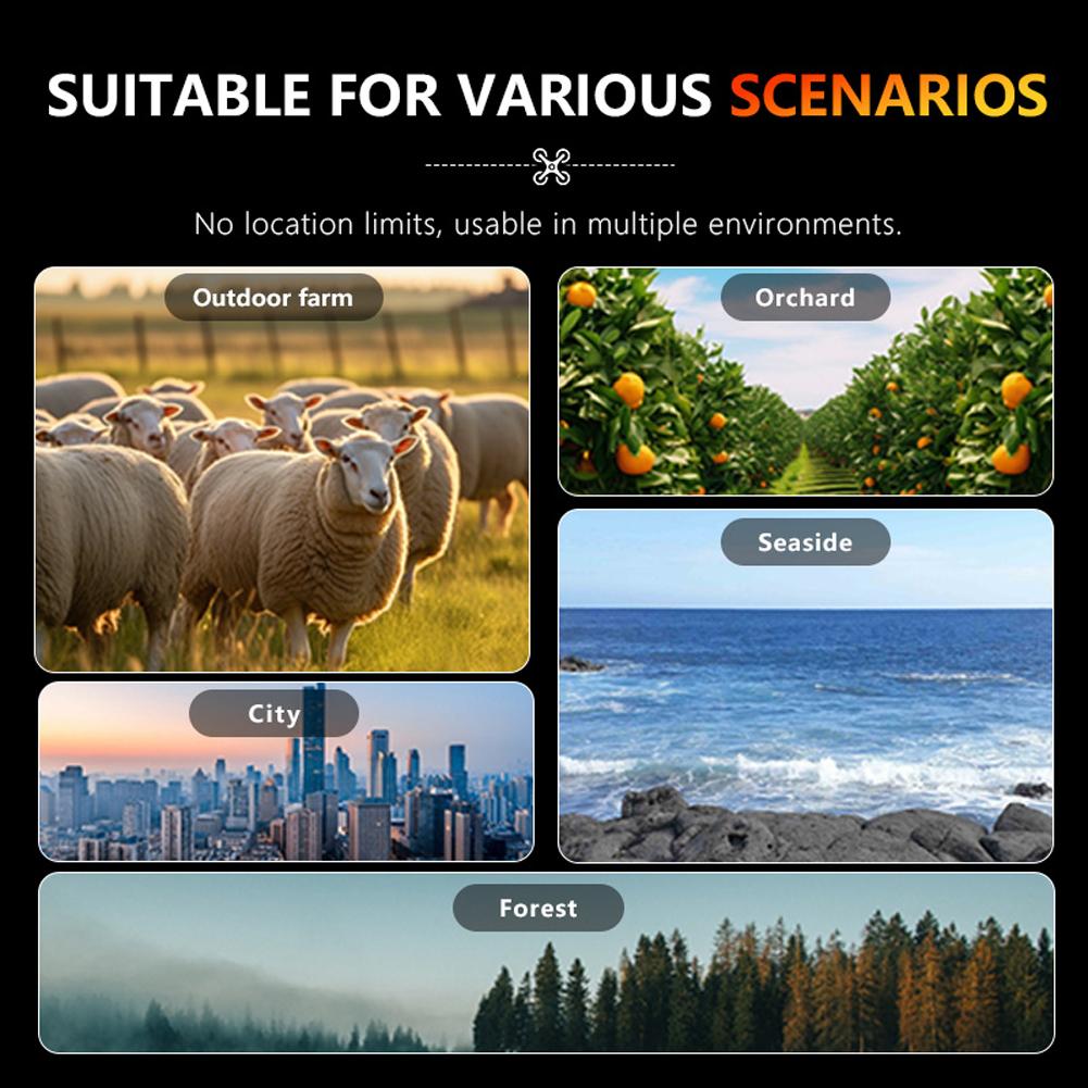 For DJI Neo Drone Alarm Buzzer Finder with LED Lights Drone Lost Alert Tracker Drone Alarm Locator for DJI Neo Accessories