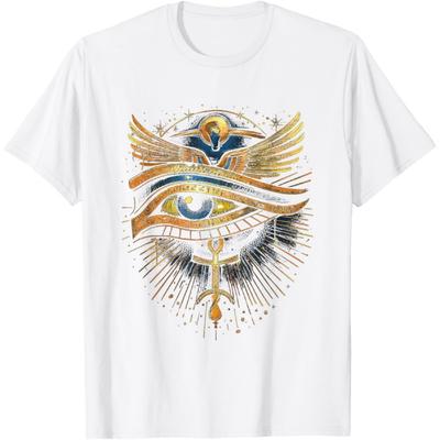 Egypt Eye Ancient Pharaoh Sphinx Egyptian T-Shirt(34)