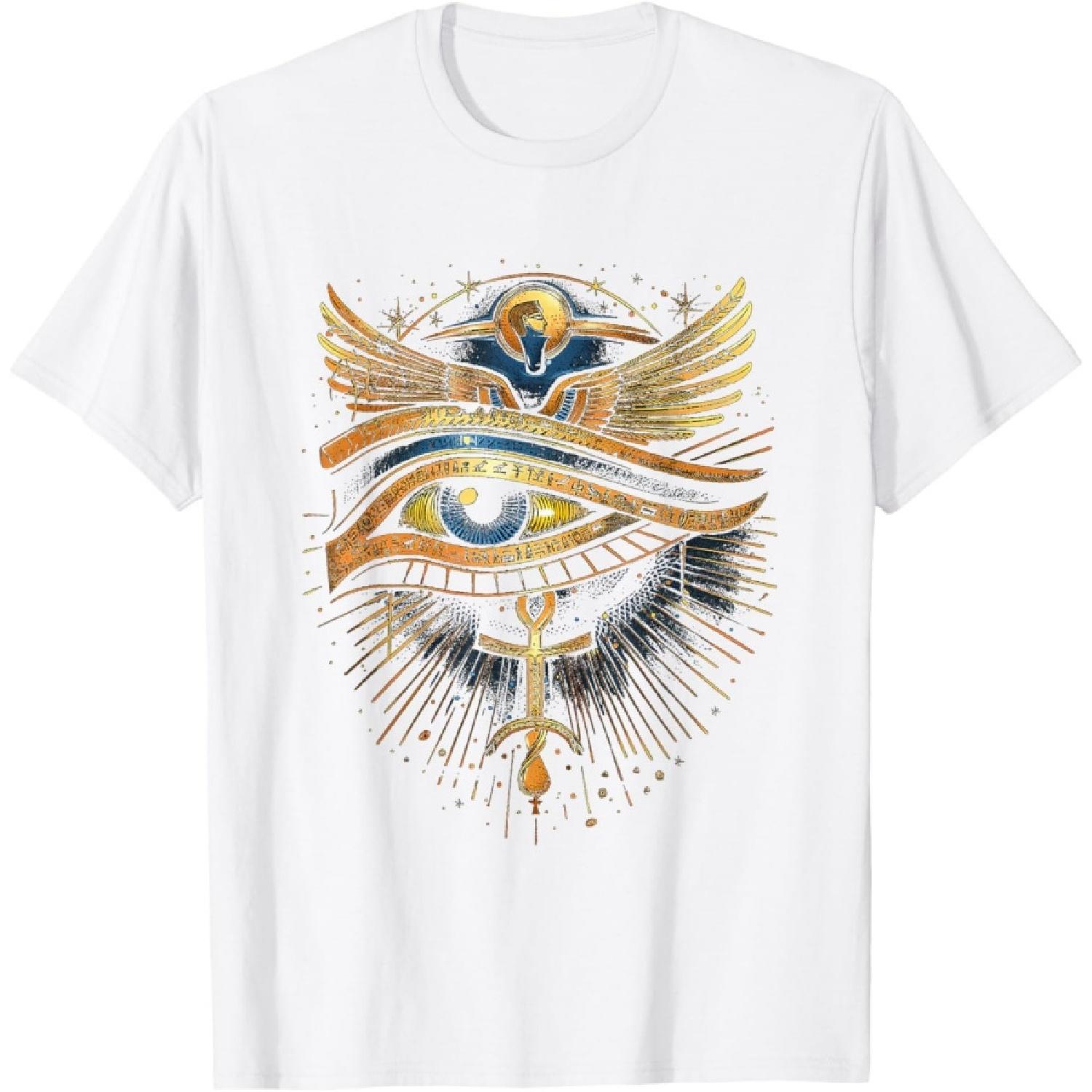 египетский глаз древний фараон сфинкс египетская футболка(34) S