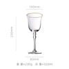 Nordic Phnom Penh Wine Glasses Champagne Glasses Model Rooms Wine Utensils Soft Furnishings Table Ornaments Glasses