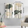 2pcs,2D plane printing Curtains&Window Treatment Ginkgo Harmony (2) Polyester Easy Install (without rod) Versatile All Use for