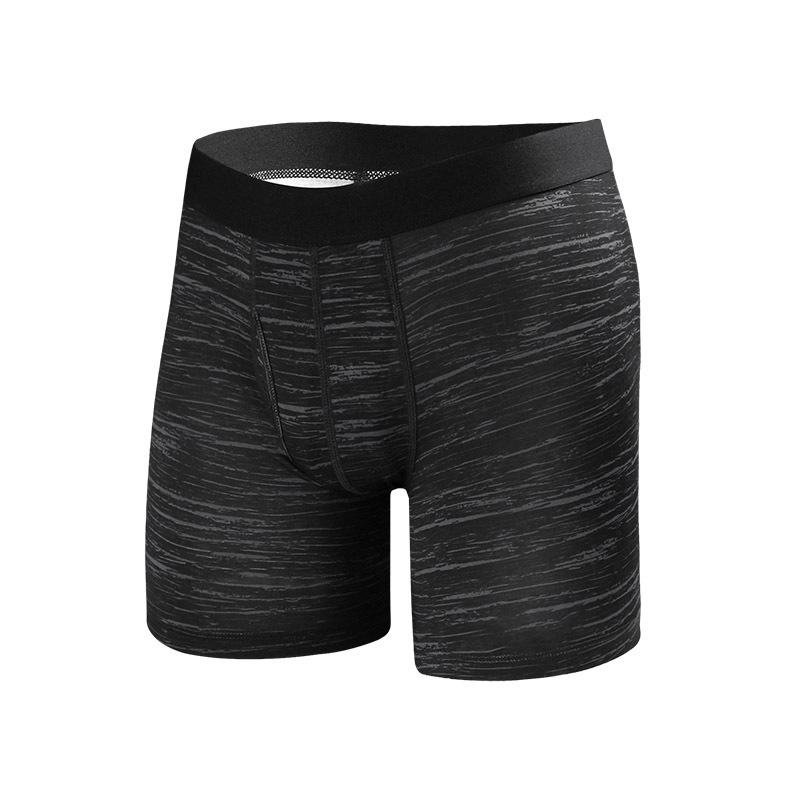 Pánské boxerky s nízkým pasem, prodyšné, pro cyklistiku a běhání, plus size