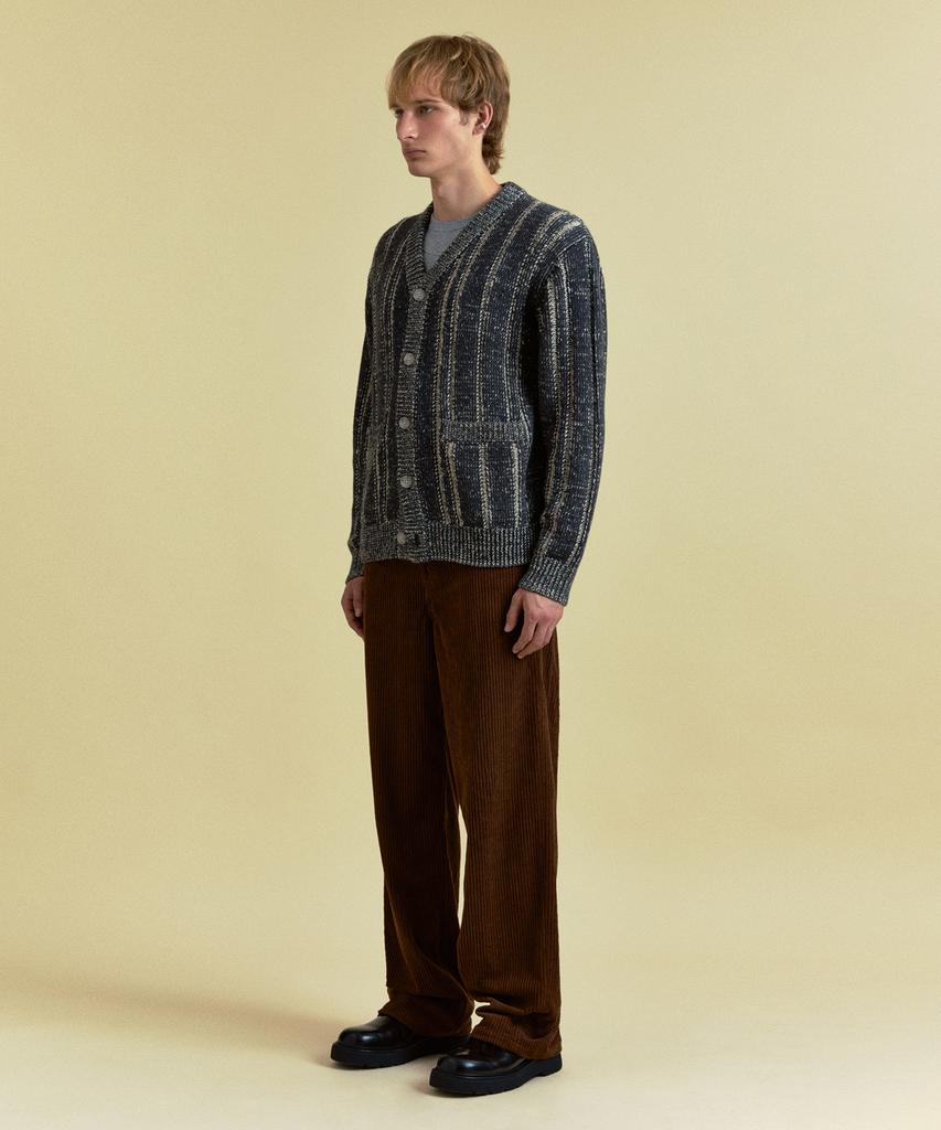 PLAC Corduroy Wide Pants M90 Rinse Brown