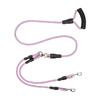 New Dog Multi-head Leash Colorful Nylon Reflective One-to-two Dog Rope Explosion-proof Pet Dog Leash