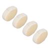 4Pcs Sisal Bath Sponge Exfoliating Easy Cleaning Quick Drying Exquisite Shower Sponge for Shower