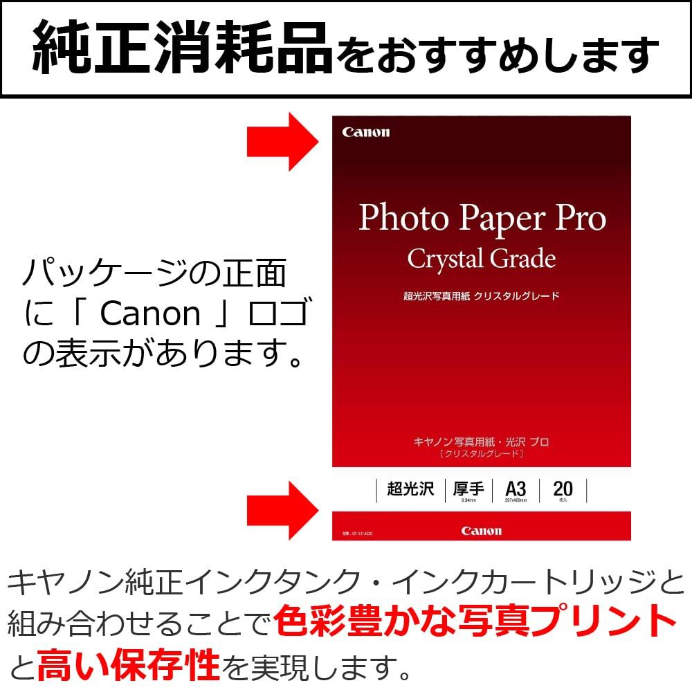 Canon Photo Paper Glossy Pro A3 20 Sheets CR-101A320