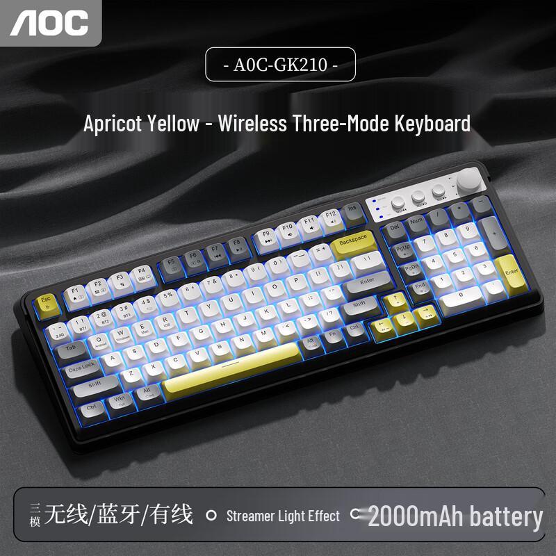 

AOC GK210 Tri-Mode Wireless Keyboard