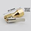 Car Tire Air Chuck Inflator Pump Valve Connector Clip-on Adapter Car Brass 6mm 8mm Tyre Wheel Valve For Inflatable Pump Stem Caps1