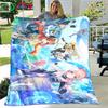 3D Fashion Games G-Genshin Impact Blanket,Flannel Throw Blanket for Bed Sofa Picnic Office Hiking Leisure Nap Birthday Gift