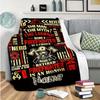 Fire Fighting Customize Your Name Blanket Warm Comfortable And Soft Blankets Are Suitable For Home Lunch Break Blanket Office Sofa Sofa Gift To