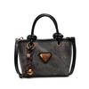 Spring new simple retro hand bucket bag women's shoulder bag high-end texture niche messenger bag