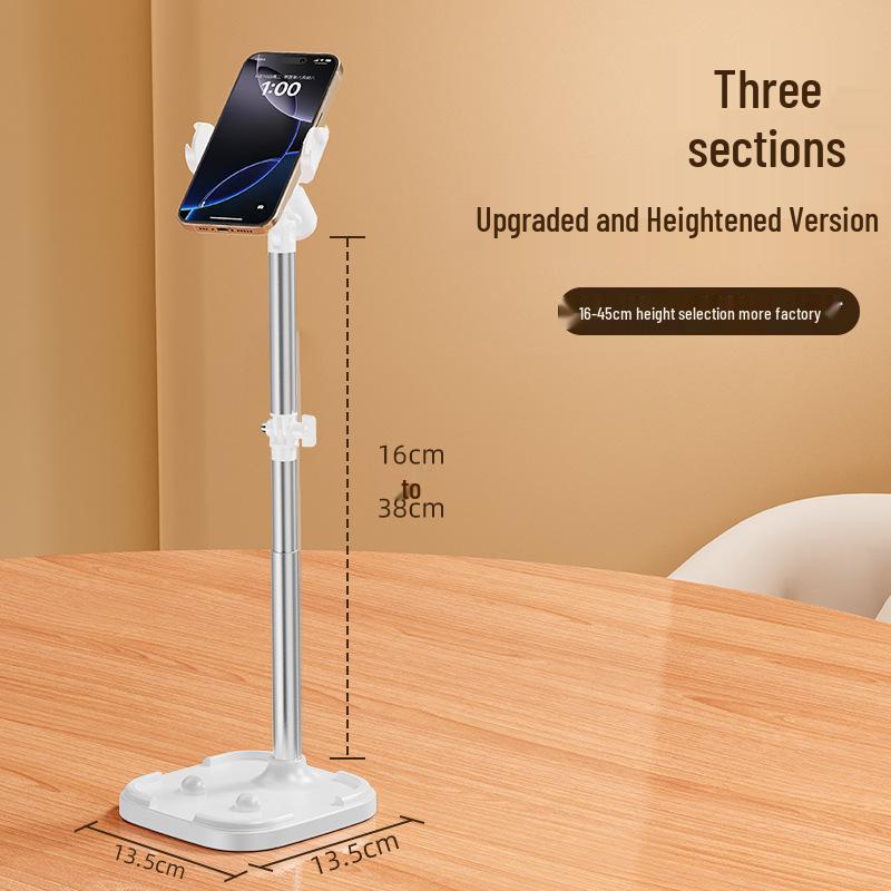 Desktop Telescopic Adjustable Phone & Tablet Selfie Stand for Live Streaming