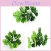 Artificial Plant Wall Decoration With Green Plastic Leaves For Home Office And Gift Giving