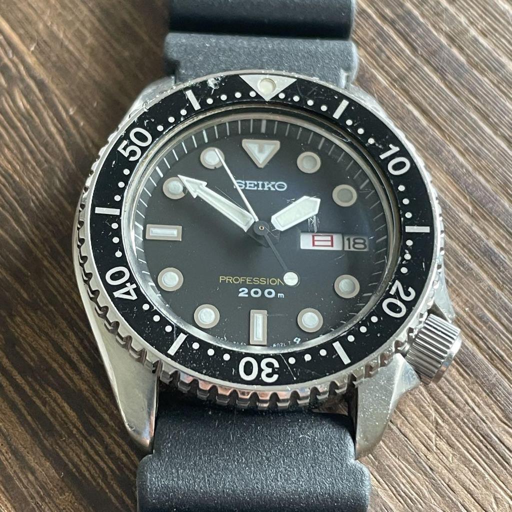 [USED] Battery replaced Seiko Professional 200m Diver