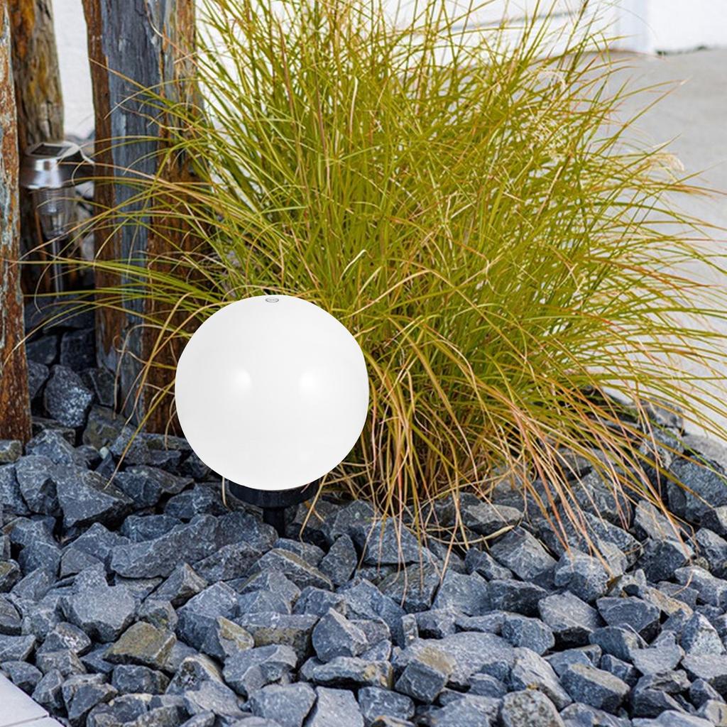 25/20CM Diameter Socket White Spherical Lampshade Acrylic Light Cover Outdoor Indoor Decorative Home Hotel