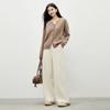 Women's Elegant High-Waisted Straight-Leg Casual Pants