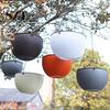 Flower Hanger Hanging Basket Imitation Honeycomb Self Water Absorption Plant Pot Waterproof Outdoor Resin for Garden
