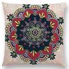 New Dreamy Sun Moon Stars Colorful Lotus Eternity Mandala Gorgeous Floral Pattern Design Prints Cushion Cover Pillow Case