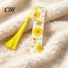 Unique Gift for Friends Dried Flower Resin Bookmarks with Tassels, Double-Sided Magnetic Durable Page Markers Book Lovers Friends, Pretty and Increase