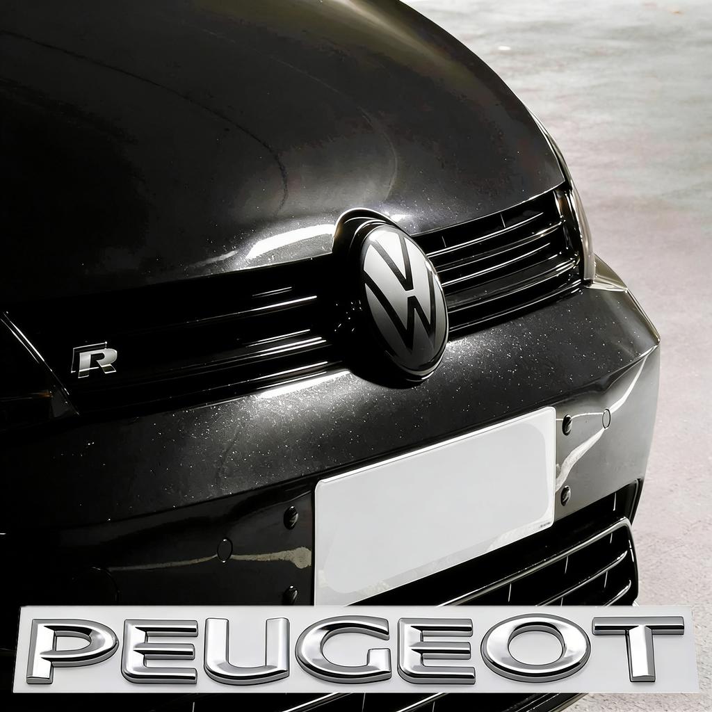 Car Front Bonnet Grill Badge Cover Trunk Lid Emblem Sticker For VW Polo Golf MK7 Passat Tiguan CC T-ROC Arteon Jetta/Car Hub Cap EF1