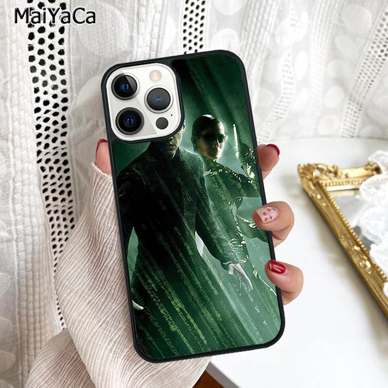 Matrix Phone Case Cover For iPhone 17 Air 16 16e 15 Plus 11 12 13 14 Pro Max Shell Coque