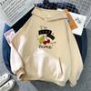 Felpa con cappuccio larga da donna Autunno Inverno Top Stampato Casual in Pile Felpa per Coppia