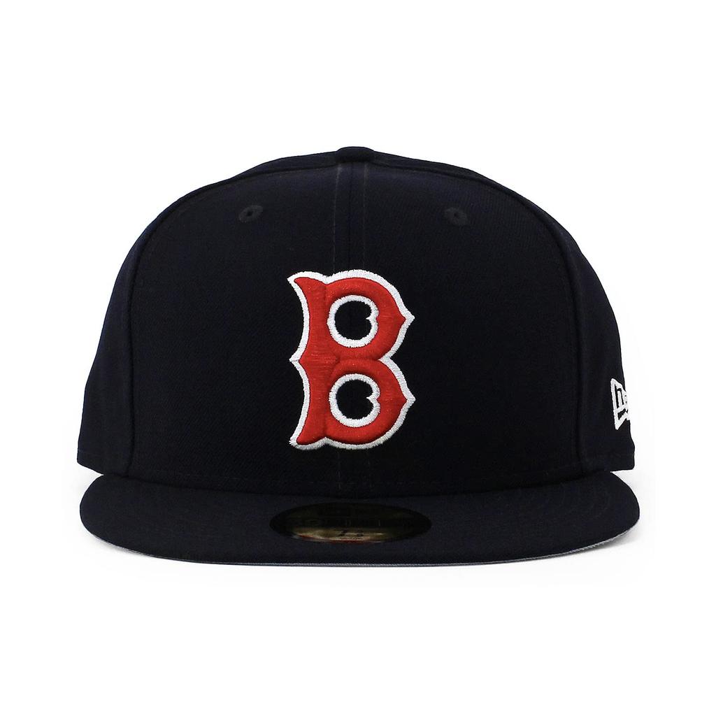 [New Era] 59FIFTY Boston Red Sox [MLB 1946 COOPERSTOWN FITTED CAP] BOSTON RED SOX 5950 Hat Navy (7-58 (approx. 60.6 cm)) [Used]