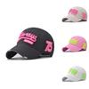 Cotton Embroidered Cap With Geometric Pattern And Breathable Fabric For Adults