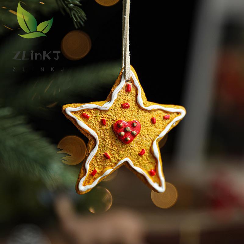 New Christmas Resin Pendant Horse Xmas Tree Decoration Christmas Socks Gift House DIY Kids Toys Gifts Xmas Ornaments