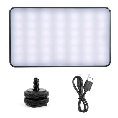 Handheld Camera Light Rechargeable USB C Powered Mini Photography Lighting For Video Photoshoots Live Broadcast